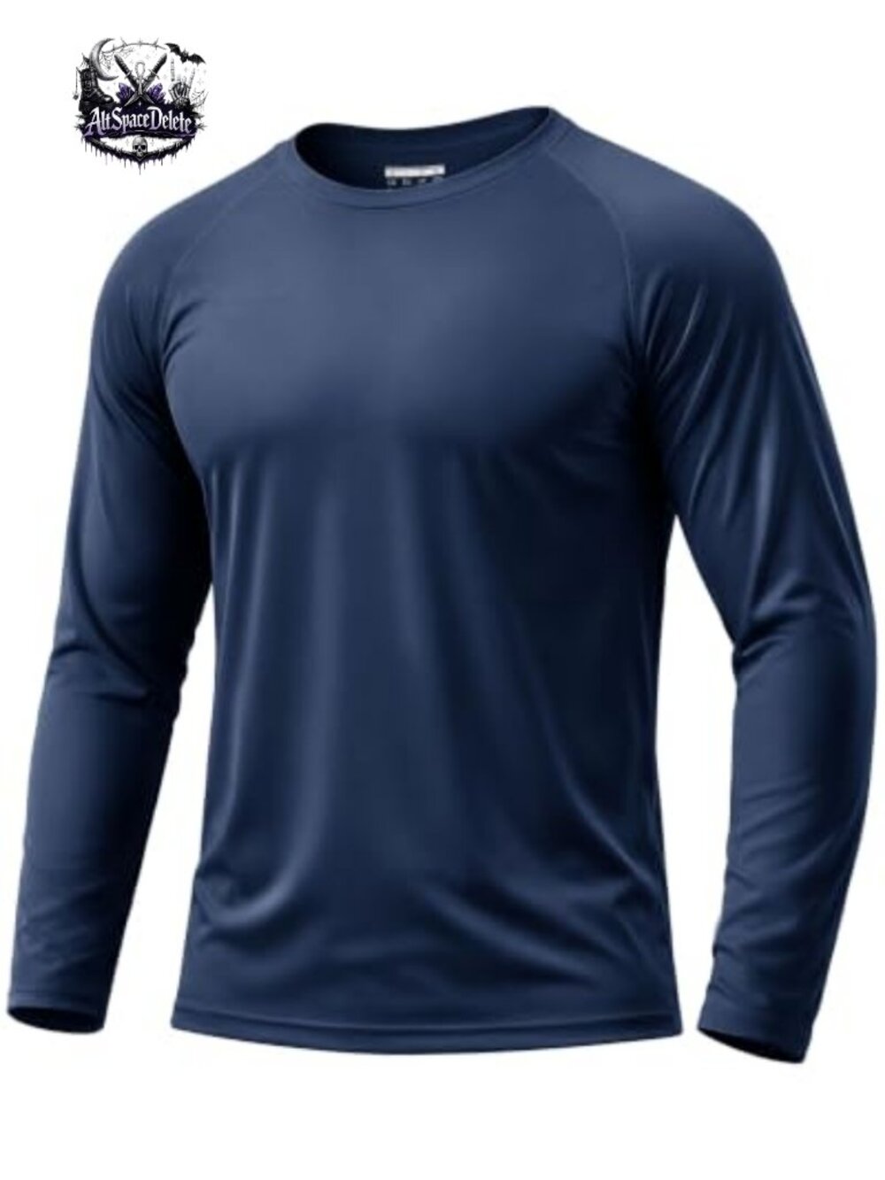 Men's UPF 50+ Long Sleeve Rash Guard Swim Shirt Quick Dry Lightweight